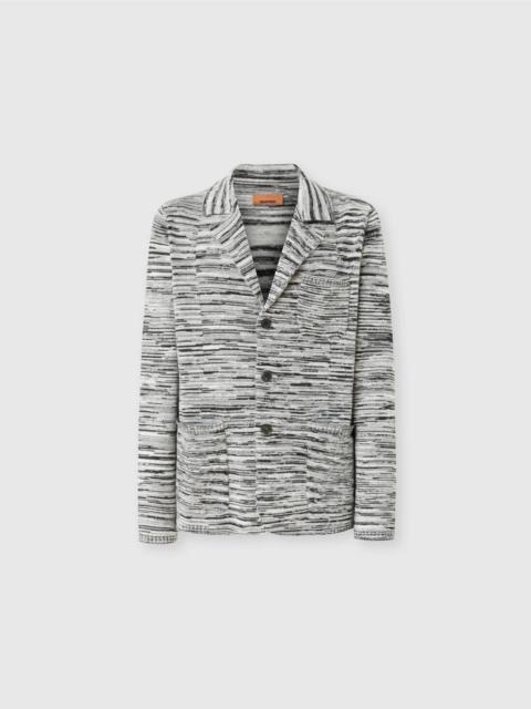 Missoni Deconstructed mélange cashmere blazer