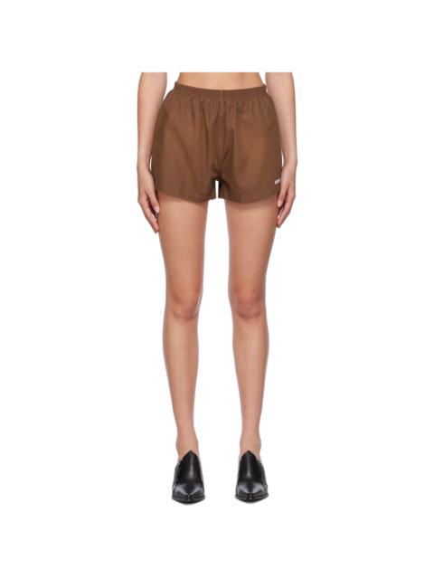 Stockholm Surfboard Club Brown Lightweight Shorts