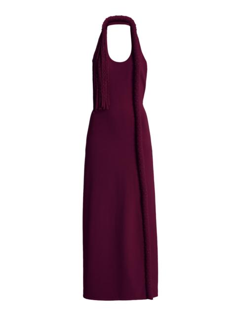 diotima Mane Dress burgundy