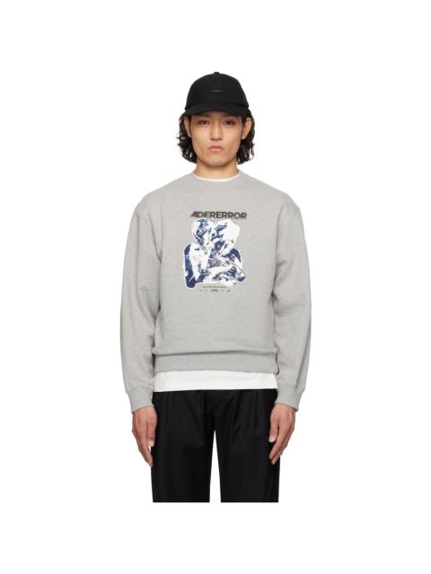 ADER error Gray Product. 35 Sweatshirt