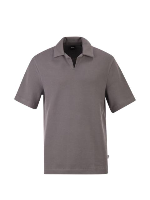 BOSS cotton polo shirt