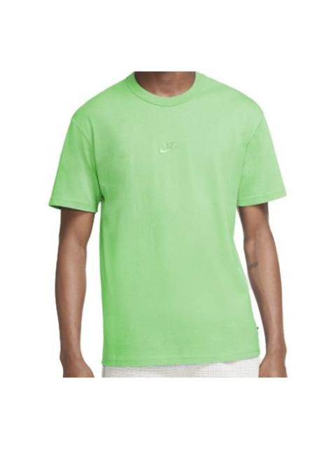 Nike Minimalistic Embroidered Logo Short Sleeve Green DB3194-390