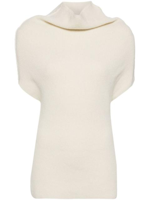 Rick Owens ribbed knitted top