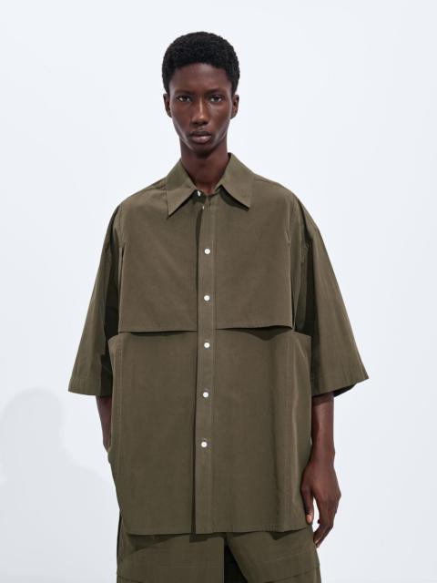 Bottega Veneta Macro Intreccio Cotton Shirt