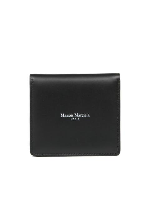 Maison Margiela logo leather wallet
