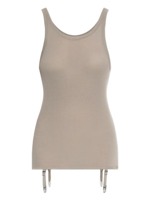 Lemaire ribbed suspender top