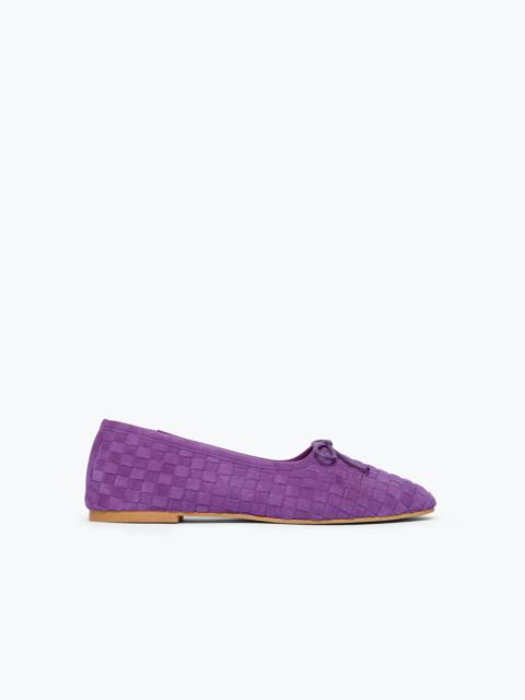 FRĒDA SALVADOR JADA SQUARE TOE BALLET FLAT