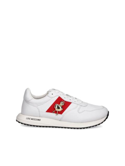 Moschino heart-appliqué sneakers
