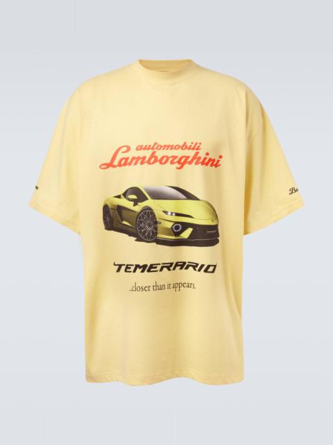 BALENCIAGA x Automobili Lamborghini cotton jersey T-shirt
