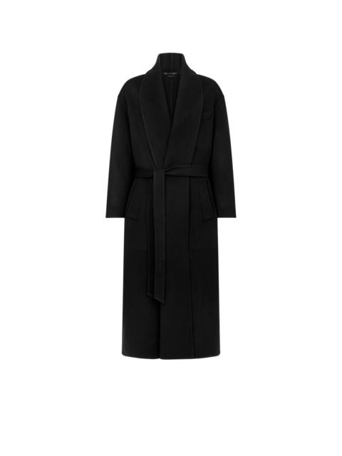 TOM FORD DOUBLE SPLITTABLE WOOL CASHMERE SHAWL COAT