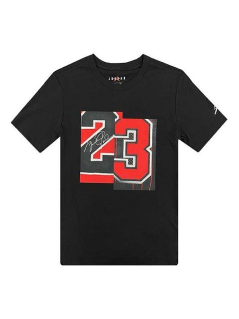 Jordan Air Jordan Basketball Sports Round Neck logo Short Sleeve Black CZ2349-010