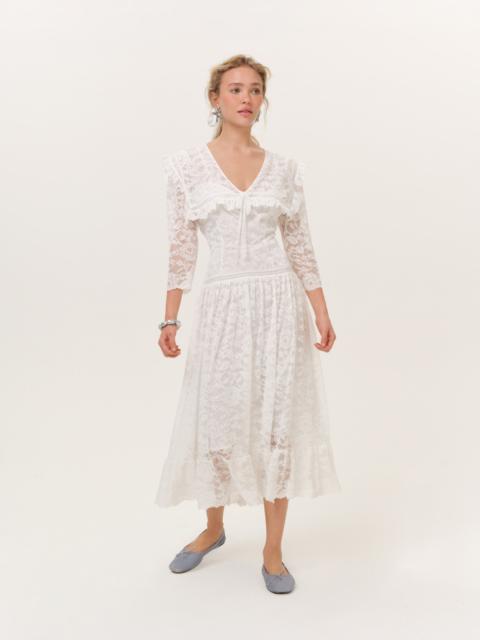 For Love & Lemons Lost at Sea Midi Dress