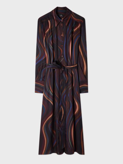 Paul Smith Women's 'Midnight Swirl' Shirt Dress