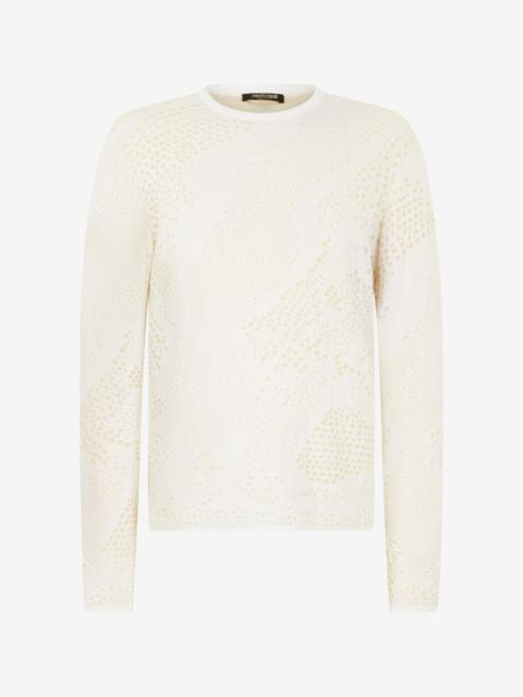 Roberto Cavalli Top With Python Pattern