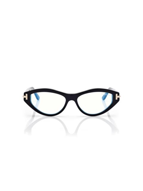 TOM FORD ICON BLUE BLOCK CAT EYE OPTICALS