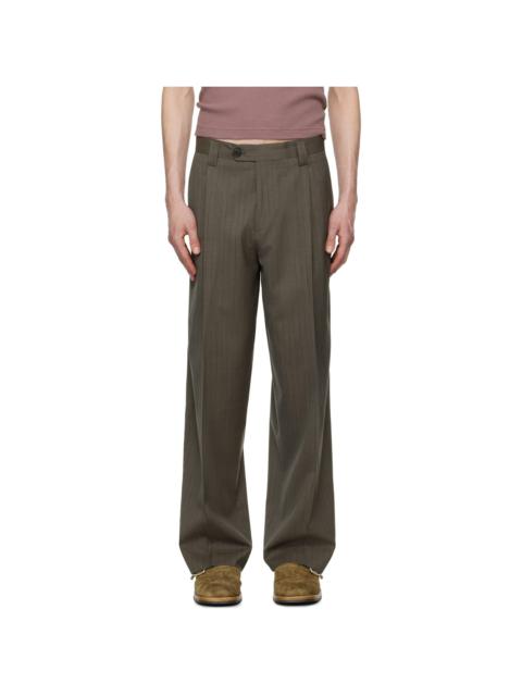 mfpen Taupe Service Trousers