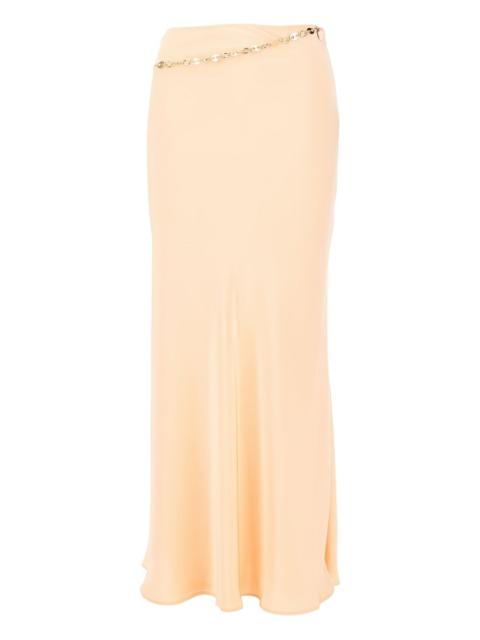 rabanne chain-detail maxi skirt