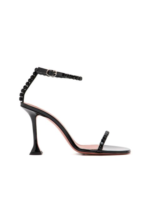 Amina Muaddi Gigi crystal-embellished sandals