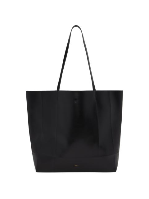 TOTEME Black Roam Leather Tote