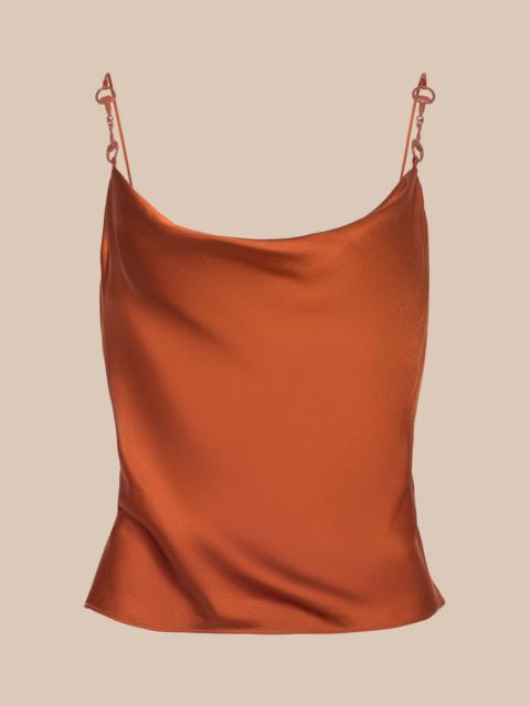 L'AGENCE Calista Satin Camisole
