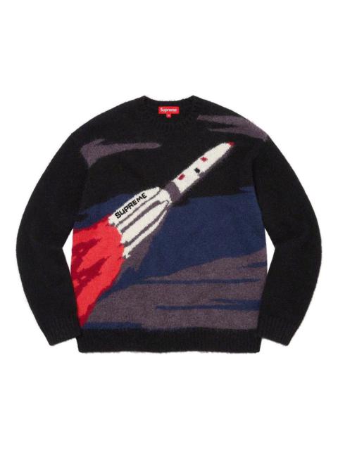 【Supreme】21SS Digital Flag Sweater NWT Men's Supreme Digital Flag Red Sweater 2021 SS Size