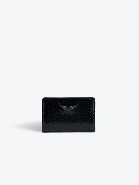 Zadig & Voltaire ZV Pass Embossed Card Holder