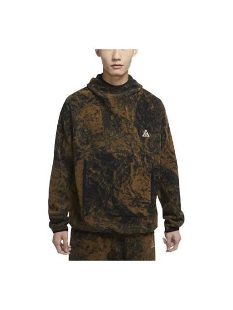 Nike Men's Nike ACG Therma-FIT Wolf Tree Suede Printing Sports Brown DM4327-242