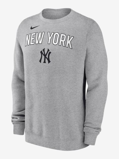Nike New York Yankees Men's Nike MLB Pullover Crew