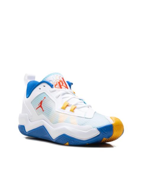 Jordan One Take 4 "Lagoon Pulse" sneakers