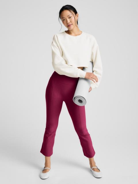 BEYOND YOGA Spacedye Pintuck Kick Flare High Waisted Pant