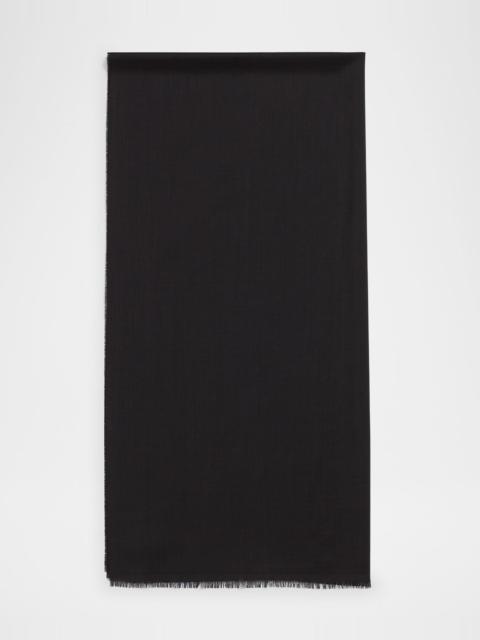 TOTEME Logo Wool Scarf