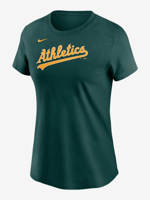 Nike Athletics Wordmark Women's Nike MLB T-Shirt