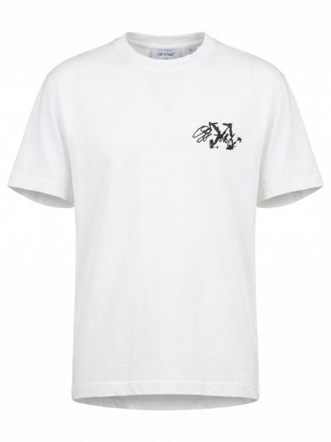 Off-White `Stroke 2 Arrow Skate` T-Shirt