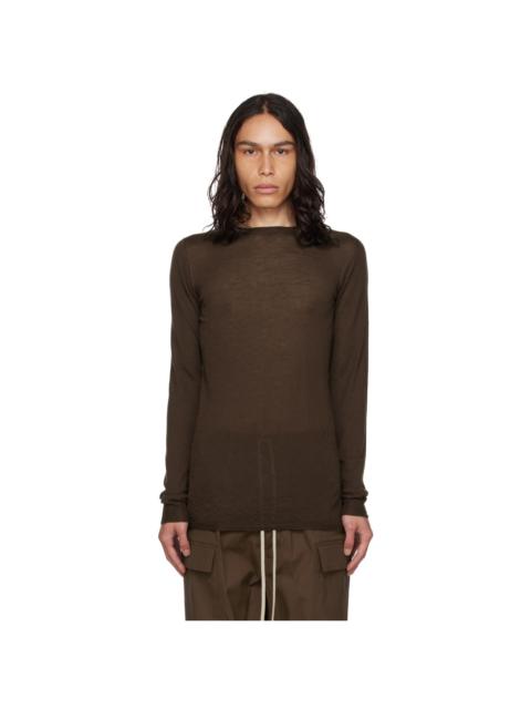 Brown Biker Level Sweater