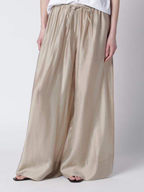 entire studios Vento wide-leg trousers in champagne color