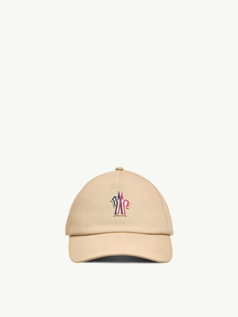 Moncler Grenoble Logo Cotton Baseball Cap