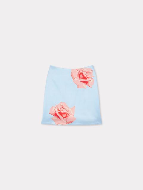 'KENZO Rose' short skirt