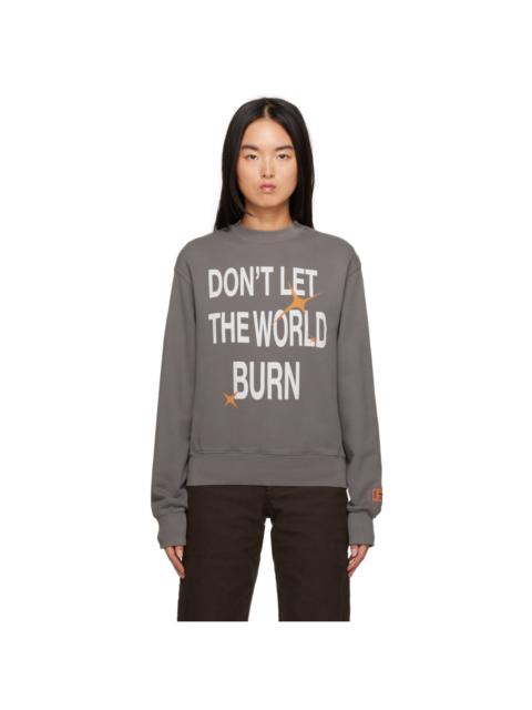 Gray Burn Sweatshirt