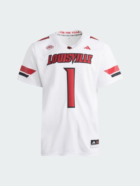 adidas Louisville Cardinals Premier Away Football Jersey
