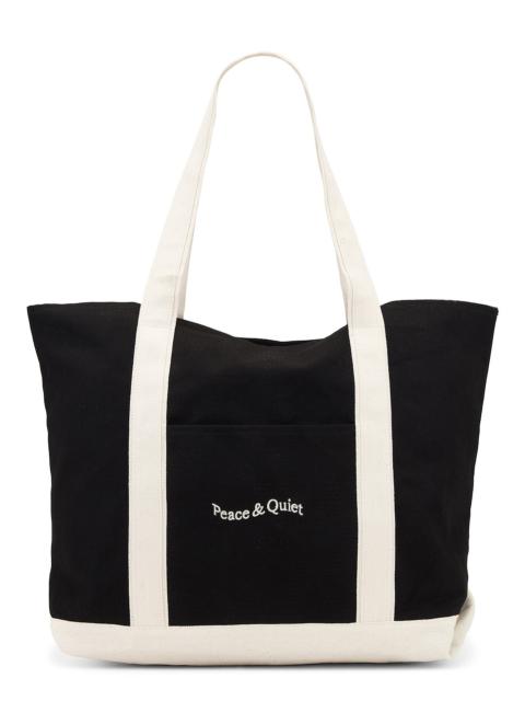 Museum of Peace & Quiet Wordmark Boat Tote
