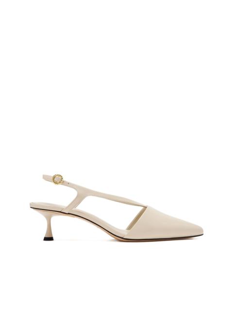 Studio Amelia 50mm slingback cut-out pumps