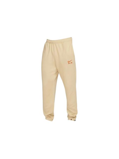 Nike Nike Plain Sweatpants Beige