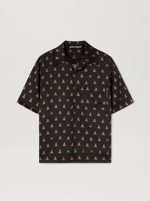 Palm Angels Bear In Mind Bowling Shirt