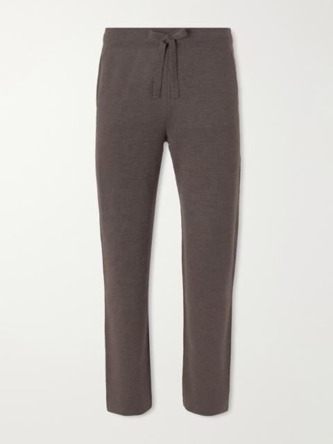 THOM SWEENEY Straight-Leg Wool Sweatpants