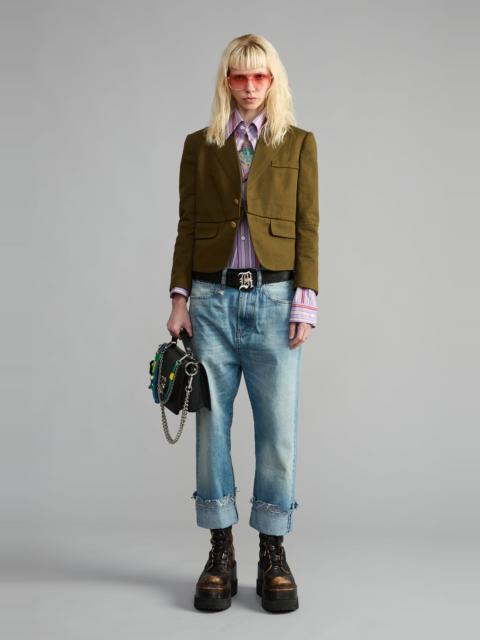 R13 CUFFED TAILORED DROP