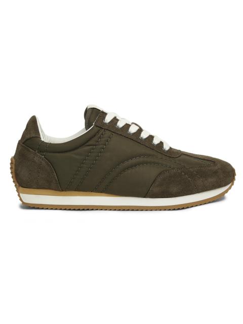 TOTEME Women's Sport Low-Top Sneakers - Dark Olive
