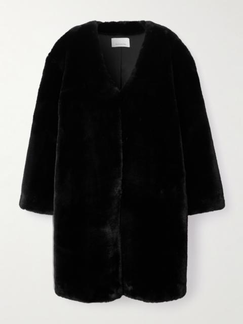 The Frankie Shop Matera Oversized Plush Coat