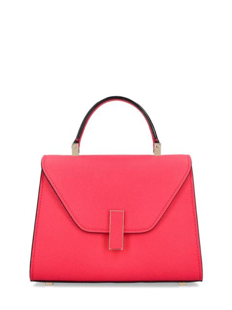 Valextra Micro Iside grained leather bag