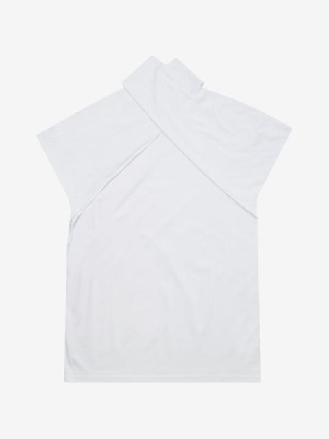 SETCHU wrap-detail T-shirt