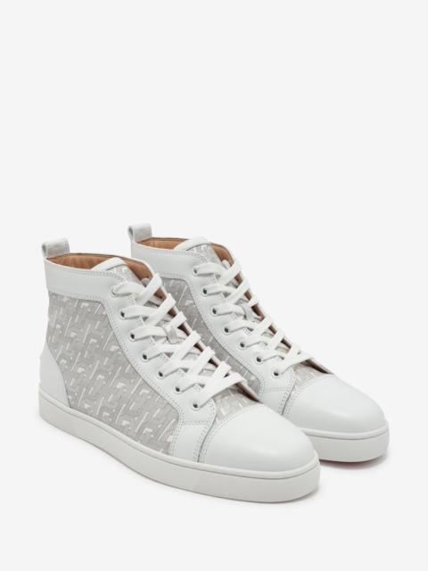 Louis CL Motif White High Top Trainers -